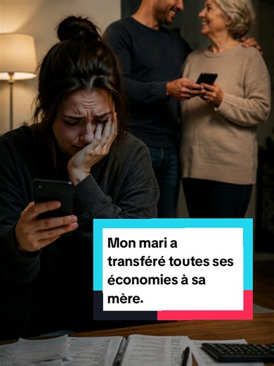 Finale.Mon mari a transféré toutes ses économies à sa mère. 💔##storytime #tiktokfrance🇨🇵 #MondedesCheveux #abonetoiii❤️❤️🙏