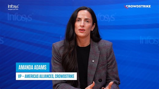 #Cybersecurity today drives transformation, not just protection. In this video, Amanda Adams, CrowdStrike, shares how partnering with Infosys helps enterprises securely navigate cloud, SOC modernization, and #AI. Watch the video to know more.#InfosysCyberSecurity