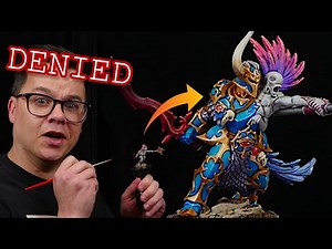 Games Workshop Will NEVER HIRE ME to Paint Minis