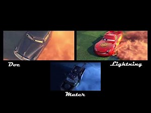 Cars: "Right To Go Left" Comparison (Doc/Lightning/Mater)