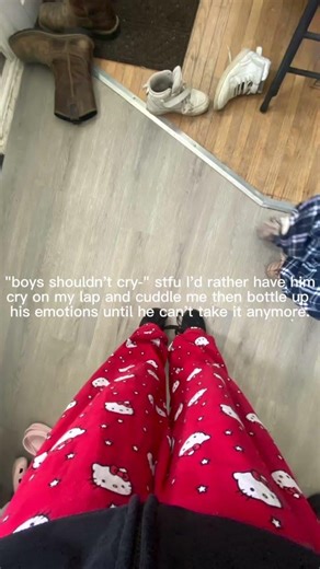 Why are ppl so against guys crying? There human too and they have feelings too