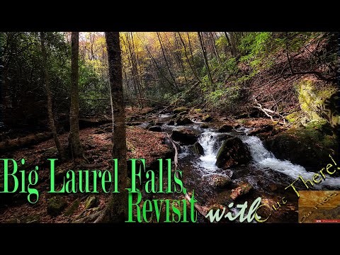 Big Laurel Falls Revisit with Mountain Autumn Colors!