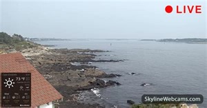 【LIVE】 Kamera na żywo Cape Elizabeth - Zatoka Casco | SkylineWebcams