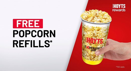 The wait is over! Our new HOYTS Rewards program is here and better...