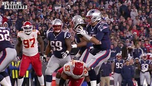 64K views · 420 reactions | It was a hard fought battle for the AFC  between Patrick Mahomes and Tom Brady but the long time rulers, New England Patriots, prevailed. NFL Films Presents: Greatest Games of the 2018 NFL Season | NFL Films | Facebook