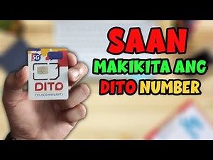 SAAN MAKIKITA ANG DITO SIM NUMBER | eLdatuTv