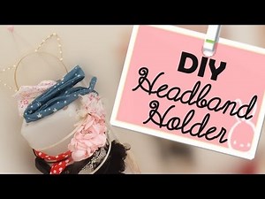【ORIGINALS】 DIY Headband Holder using Household Items!