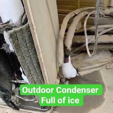 Gree Inverter Air Conditioner Full Of Ice.