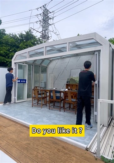 Tiny House Tour: Retractable Roof and Design Features