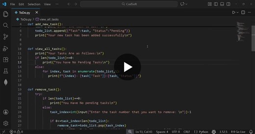 #codsoft #virtualinternship #taskcompleted #pythonproject #github #learningbydoing #programming #internshipexperience | Gaurav Popli