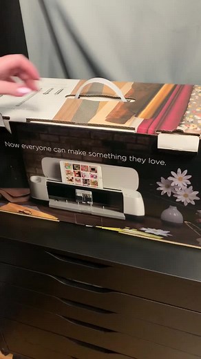 Unbox a Cricut Maker with us!! #cricut #cricutmaker #crafttok #creativeideas
