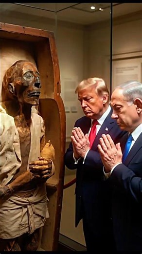 When Trump, Netanyahu and Pharaoh Have a Secret Meeting 😂 | #shorts #funny #viral #trending