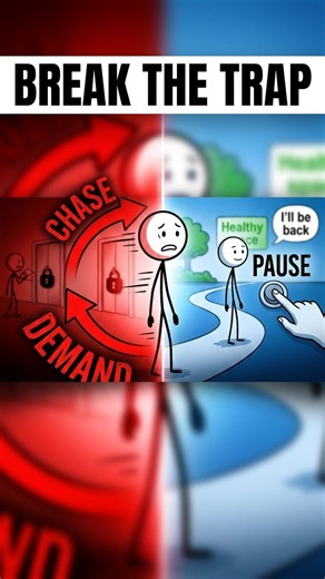 How to break the anxious-avoidant trap #relationshipgoals #dating