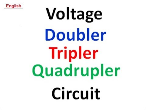 (E)EDC(B) 2.12 || Working of Voltage Doubler, Tripler and Quadrupler Circuit