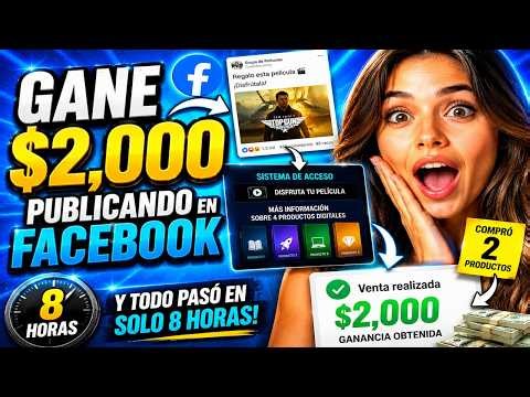 De Facebook a $2,000: El Sistema de Películas que SÍ funciona (Paso a Paso)