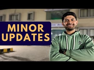 Minor Updates | Free Live Orientation Class 🔥