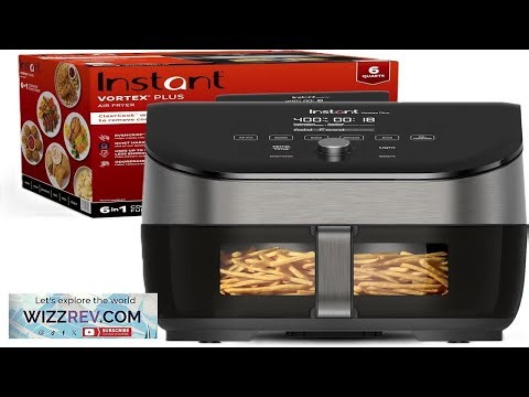 Instant Pot Vortex Plus 6QT Air Fryer with Odor Erase Technology 6 in 1 Functions