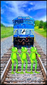 railway attack vs Indian dance free alien vfx funny cartoon video vfx funny cartoon 🤣