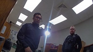 Bodycam footage shows former Fort Smith police officer aiming Taser at another officer