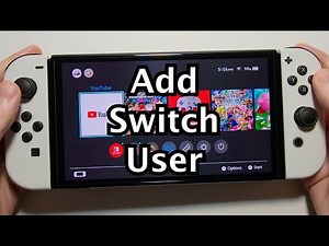 Nintendo Switch How to Create New User Account! (Quick)