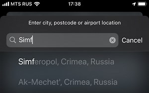 Apple Maps, Weather app now shows Crimea as Russian territory | AppleInsider