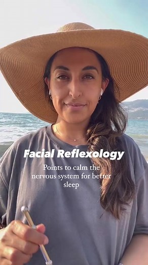 1K views | Struggling to catch those Z's?  Discover the soothing power of facial reflexology for a restful night's sleep! ✨ By gently stimulating these key points on your face, this natural technique can ease tension, promote relaxation, and help you drift off into dreamland. Works for me every time.  #FacialReflexology #SleepWell #SelfCare" | Revive Room | Facebook