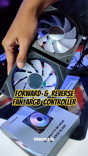 Fan ARGB Support Controller dari Ocypus Gamma F12 #shorts