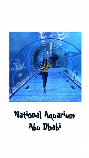 National Aquarium Abu Dhabi This is Abu dhabi’s unique destination and Largest Aquarium in Middle East There are many theme zones in the aquarium Do not miss this if you are in Abu Dhabi Time: 10 am to 10 pm Entry cost aprx: 2500/- Also you can visit 1)Animal hospital on 1st floor 2)walk on glass bridge on 1st floor 3)feed fishes 4)dhow tour (Glass bottom Boat ) on 1st floor All with diff charges I will suggest to skip all 4 and visit Aquarium (Ground Floor) And it’s AMAZING EXPERIENCE Book Your