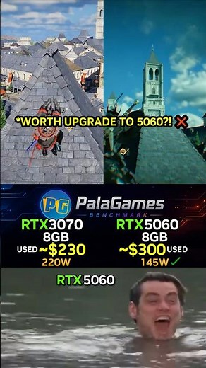 11% FASTER ❌ RTX 3070 vs RTX 5060 RT - WORTH Upgrade?