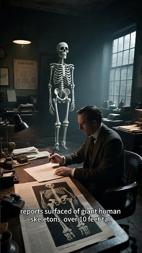The Lost Giants: 10-Foot Human Skeletons Erased From History