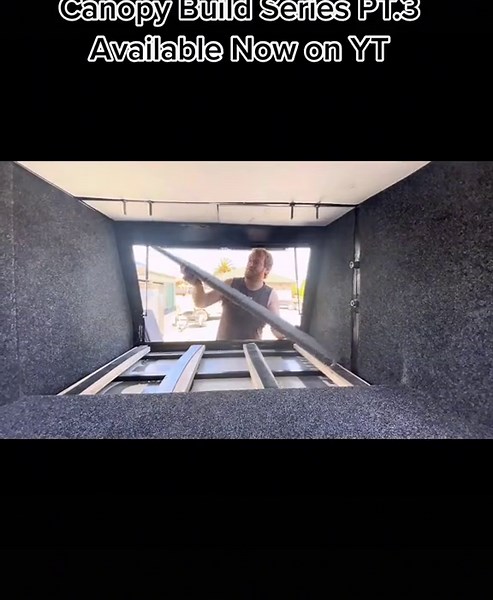 Canopy build series out on YT now #Canopybuild #fabrication #diy #fitout #build #4x4 #foryoupage #fyp