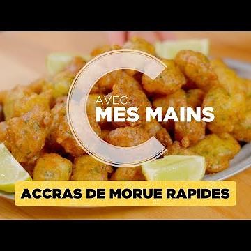 Accras de morue rapides