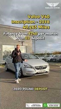 Volvo V40 Inscription T3 #carfinance #usedcarsforsale