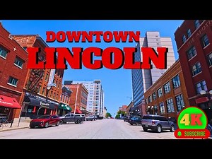 What It's Like Driving in Downtown Lincoln, Nebraska | 2025