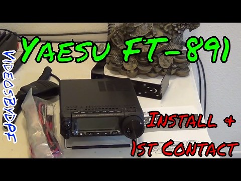 Yaesu FT 891 Install And First Contact