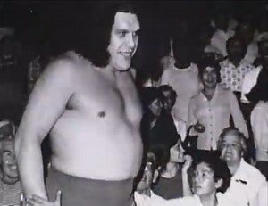 Andre the Giant got into a bar brawl with 4 guys and they fled for their lives to their car. Andre flipped it over.