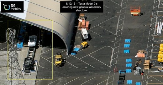 Tesla's new Model 3 assembly line inside a 'tent' is 'way better' and cheaper than other line, says Elon Musk