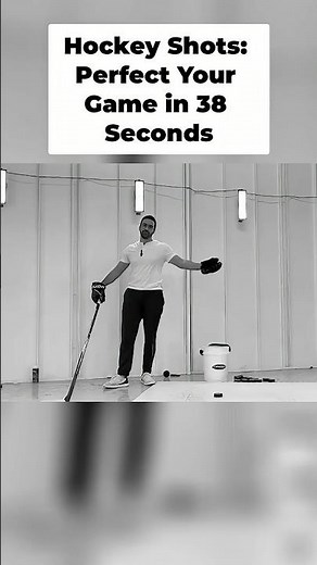 Hockey Shots: Perfect Your Game in 38 Seconds #shorts