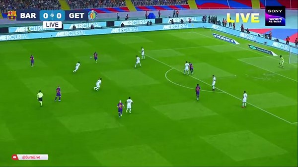 🔴LIVE : BARCELONA VS GETAFE | LA LIGA 2025 |FULL MATCH STREAMING | VIRTUAL SIMULATION MATCH