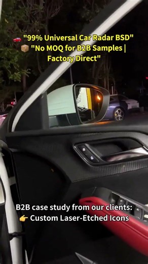 Universal Car Radar BSD: Fits 99% of Vehicles! 🚗⚡
