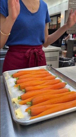 Tarte tatin de carottes rectangulaire 🥕 #shorts