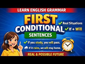 First Conditional Sentences | Learn English Grammar