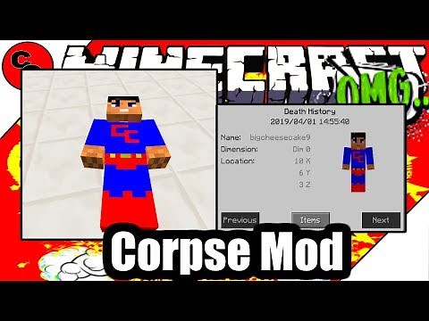 Minecraft Mods: " Corpse Mod 1.12.2 "