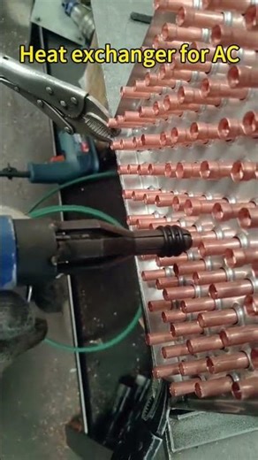 Heat exchanger for AC. Evaporator parts #dryfilter#refrigeratorcondenser #coolingsolutions