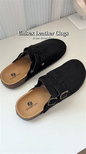 Discover Stylish Unisex Leather Clogs from Stompion