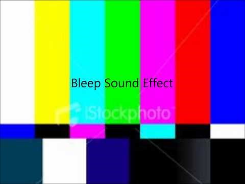 Bleep Sound Effect