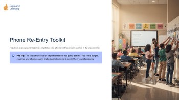 Re-Entry Plan Toolkit | Career Readiness PowerPoint Lesson