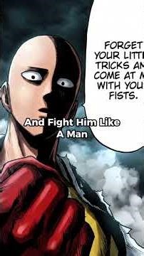 The Reason You Don't Make Saitama Angry #onepunchman #shorts