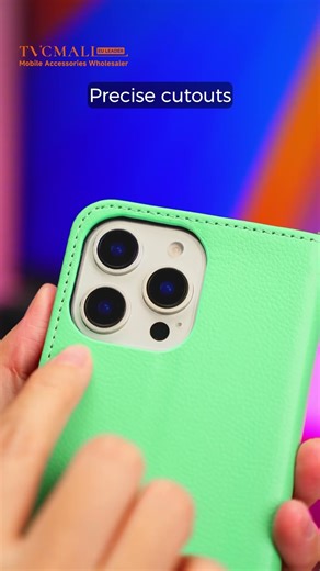 Classic Litchi Texture Leather Phone Cover for iPhone 17 16 15, Samsung Xiaomi Huawei Nokia Motorola