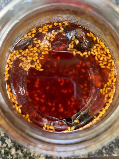 How I make my chilli oil 🌶️